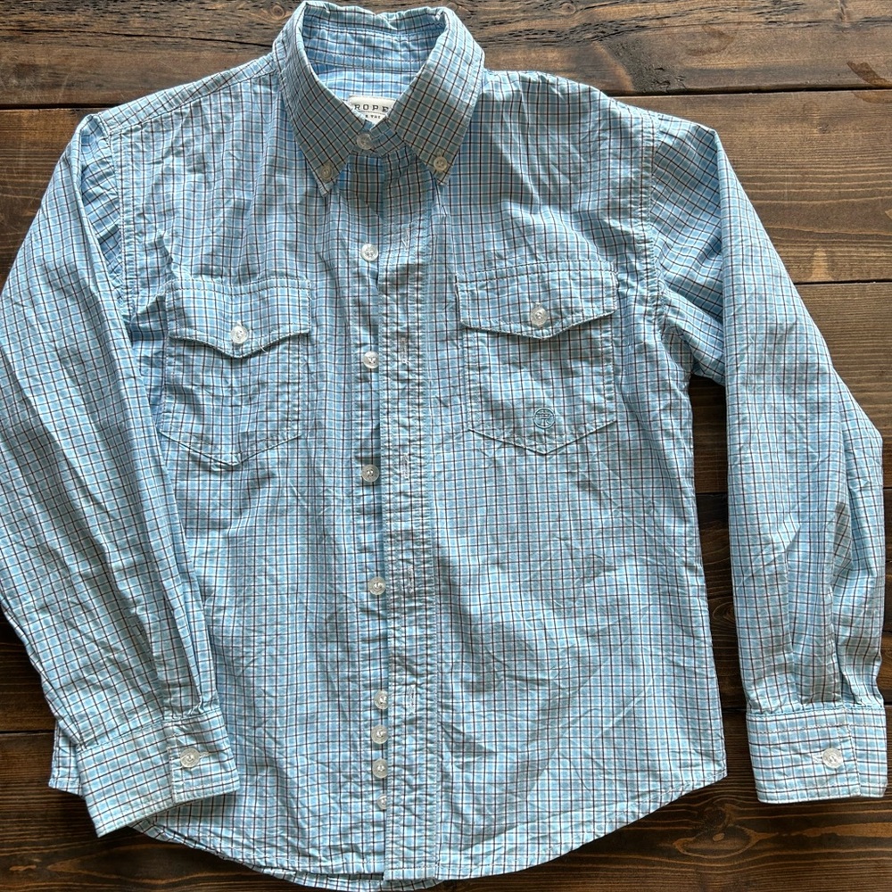 Boys Roper Western Shirt